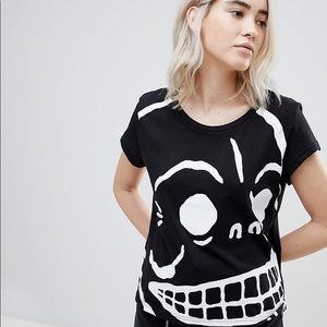 CHEAP MONDAY Black T-shirt